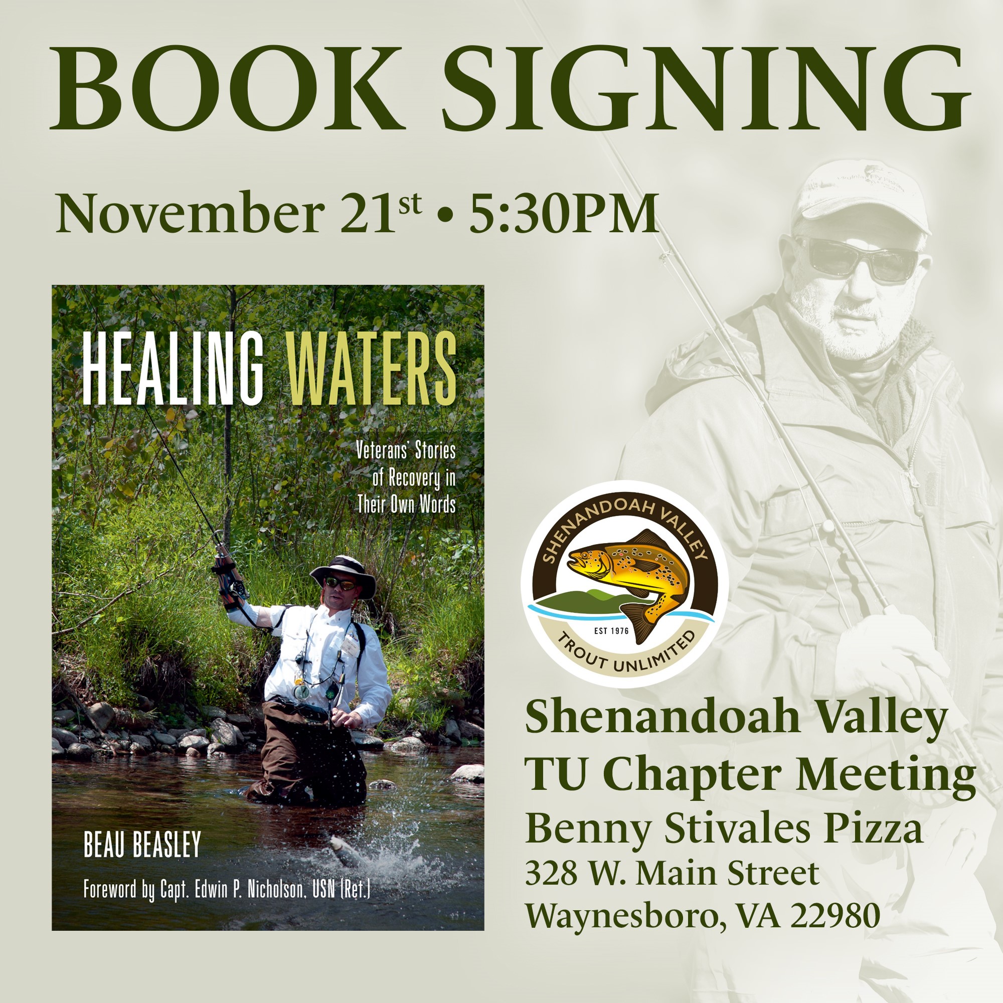 Beau-Book Signing in Waynesboro